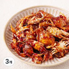 반찬단지 쌀게무침, 500g, 3개