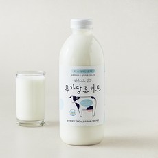 어니스트밀크 무가당 요거트, 1L, 1개입, 1개