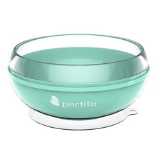 partita 帕緹塔 加拿大 矽膠吸盤碗, 綠色, 1個