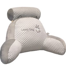 쿨원단 허리 경추 등받이 쿠션, 베이지