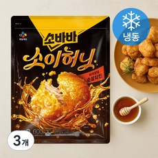 소바바 소이허니 순살 (냉동), 600g, 3개