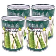 傳佳蜜糖蘆薈/固形量300g-清爽解膩、補充膳食纖維, 565g, 4罐