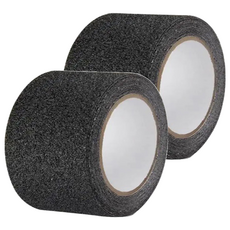 파리박사 미끄럼방지 테이프, 2개, 블랙