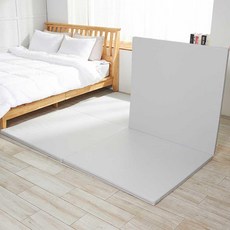 바니하우스 이지클린 놀이방 매트, 라이트그레이 + 크림