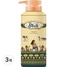샤워때비누 화산송이 바디워시, 900ml, 3개