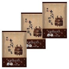 軒記 台灣肉乾王 黑胡椒牛肉乾, 75g, 3包