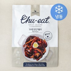 라비퀸 츄잇 떡볶이 매운 짜장맛 (냉동), 500g, 1개