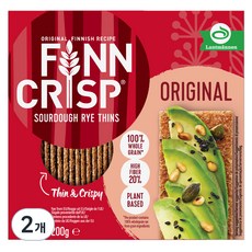 핀크리스프 씬브래드 오리지널 크래커, 200g, 2개