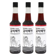 白帶魚魚露, 750ml, 3瓶