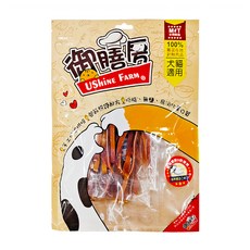 USHiNE FARM 御膳房 手工點心 高鈣鱈魚三明治 120g 犬貓適用 台灣製造, 1包