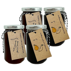 黃色鬱金香手工保健茶禮盒, Yakdorajicheong 250ml+Baecheong 250ml, 2組