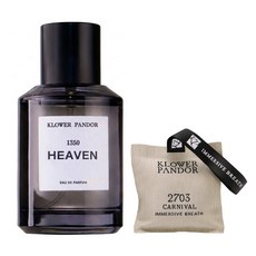 KLOWER PANDOR 台灣公司貨 輕香日常組 天體夢香水 + 私人派對 空間香氛包, 1套