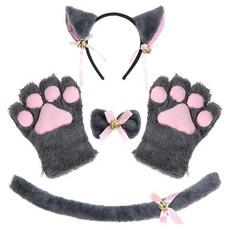 Elsso 萬聖節貓咪角色扮演道具組