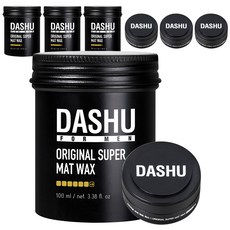 다슈 포 맨 오리지널 슈퍼 매트 헤어왁스 100ml + 15ml, 115ml, 4개