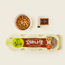 풀무원 살아있는 실의힘 꼬마나또 버터 간장소스, 29.9g, 3개입, 1개