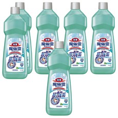 Kao 花王 Magiclean 魔術靈 浴室清潔劑, 超解垢去污秒刷淨, 清新草本香, 500ml, 6瓶