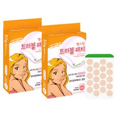 헬스덤 티트리 트러블 패치 살구색, 80개입, 2개