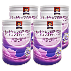 QUAKER 桂格 好眠亮顏高鈣奶粉, 750g, 4罐