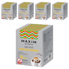 Maxim 麥心 衣索比亞西達摩單品咖啡豆, 8g, 10入, 5盒