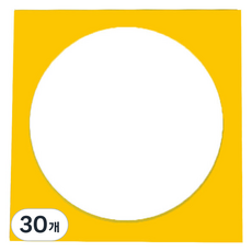 미소로운 두꺼운 예술 미술 다용도 종이 TYPE 02, 30개