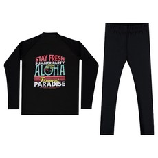 aquatica 兒童防曬上衣 + 水上緊身褲套裝 AQA387+AQA415