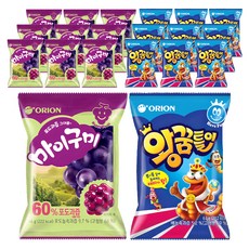오리온 왕꿈틀이 67g 10p + 마이구미 66g 10p, 1개