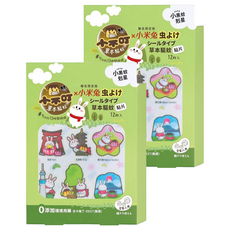 小不叮 草本驅蚊貼片, 12入, 2盒