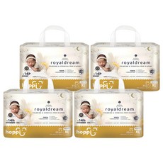 hoppi 皇家系列 嬰兒褲型尿布 12~17kg, XL, 128片