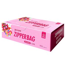 생활을그리다 투명 멀티 지퍼백, 대(L), 120개입, 1개