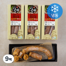 탐모라식품 김치가 들어간 찰순대 (냉동), 250g, 9팩