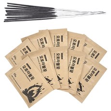 캠핑 오로라 가루 10개 + 스파클라 10개 불꽃놀이 폭죽세트, 1세트