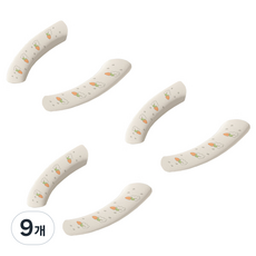 블럭마트 욕실 빨아쓰는 사계절 두꺼운 변기시트, 토끼, 9개