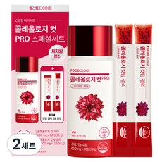 푸드올로지 빨간통 다이어트 콜레올로지컷 프로 스페셜 60p + 컷팅 젤리 2p 세트, 2세트 2세트