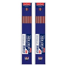 munhwA 工程筆筆芯 B 紅色, 2個, 2mm