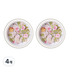 Market A 迷你花朵紙漿美甲貼飾, 4個, TYPE11