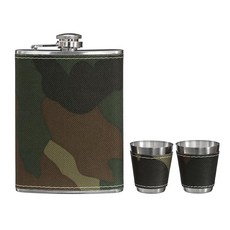 PREMIER HOUSEWARES 隨行酒壺酒杯組, 隨身酒壺 + 酒杯, 1組