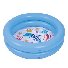 TUCAN 海洋生物圓形幼兒泳池, 藍色