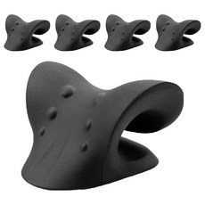 Block Mart 按摩C型枕, 黑色, 5個