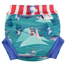 close Pop in 嬰兒游泳尿布褲，束口設計，防漏設計，重複使用，表層防水，裏層親膚, XL, 1件