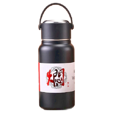 apex Innovation 316不鏽鋼茶水分離悶燒保溫杯 800ml, 黑色, 1個