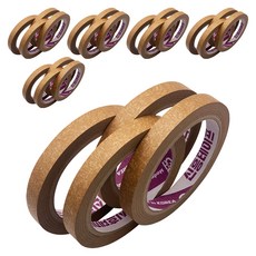 신흥테이프 라바 크라프트 종이 문구테이프 12mm x 25m, 24개
