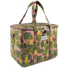 Lapezzo 保溫保冷袋+肩背帶, 叢林/粉紅色