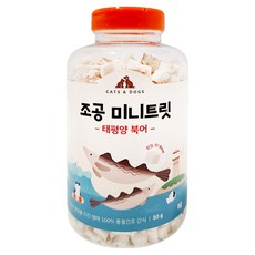 Chogong 朝貢 迷你小凍乾 鱈魚 平均大小約0.8cm 真空冷凍乾燥技術, 50g, 1罐