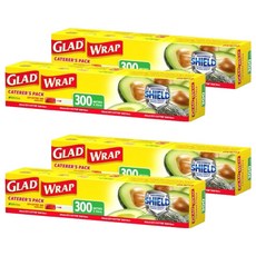 glad 佳能 pe 保鮮膜, 300m, 4個