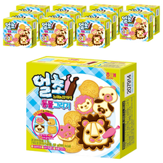 HAITAI 海太 動物造型系列DIY巧克力風味餅乾, 單品, 12盒