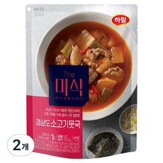 더미식 경상도 소고기뭇국, 350g, 2개