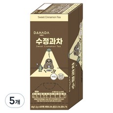 다하다 수정과차, 1.2g, 40개입, 5개