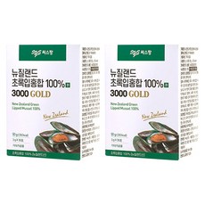 뉴질랜드 초록입홍합 환 3000 GOLD 30p, 90g, 2개