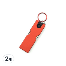 Multifix戶外指甲剪多功能工具 紅色, 2個