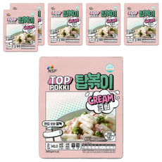 Topbokki 奶油味, 340g, 6個
